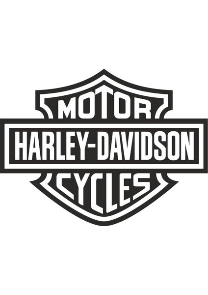 Harley Davidson Sticker 25x25cm